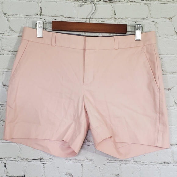 Banana Republic Factory Pants - Banana Republic High Rise Light Pink Chino Shorts